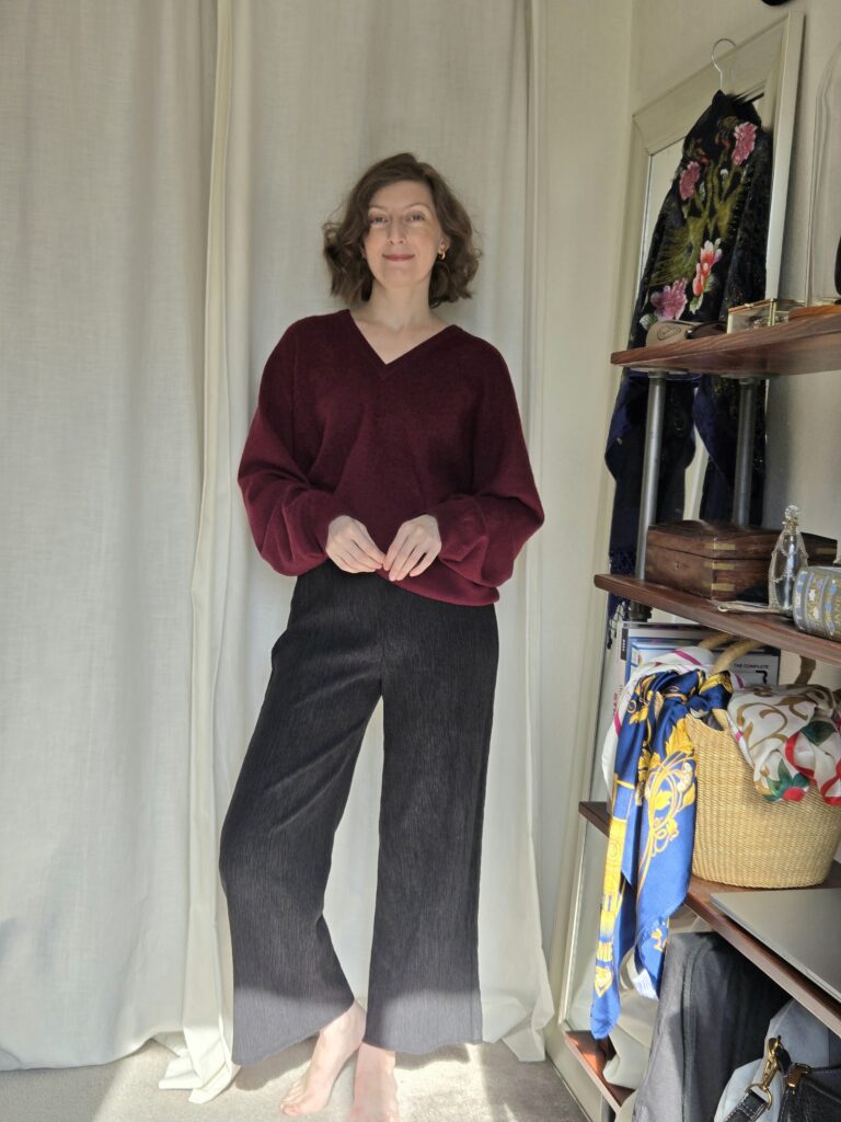 garnet-sweater-textured-pants