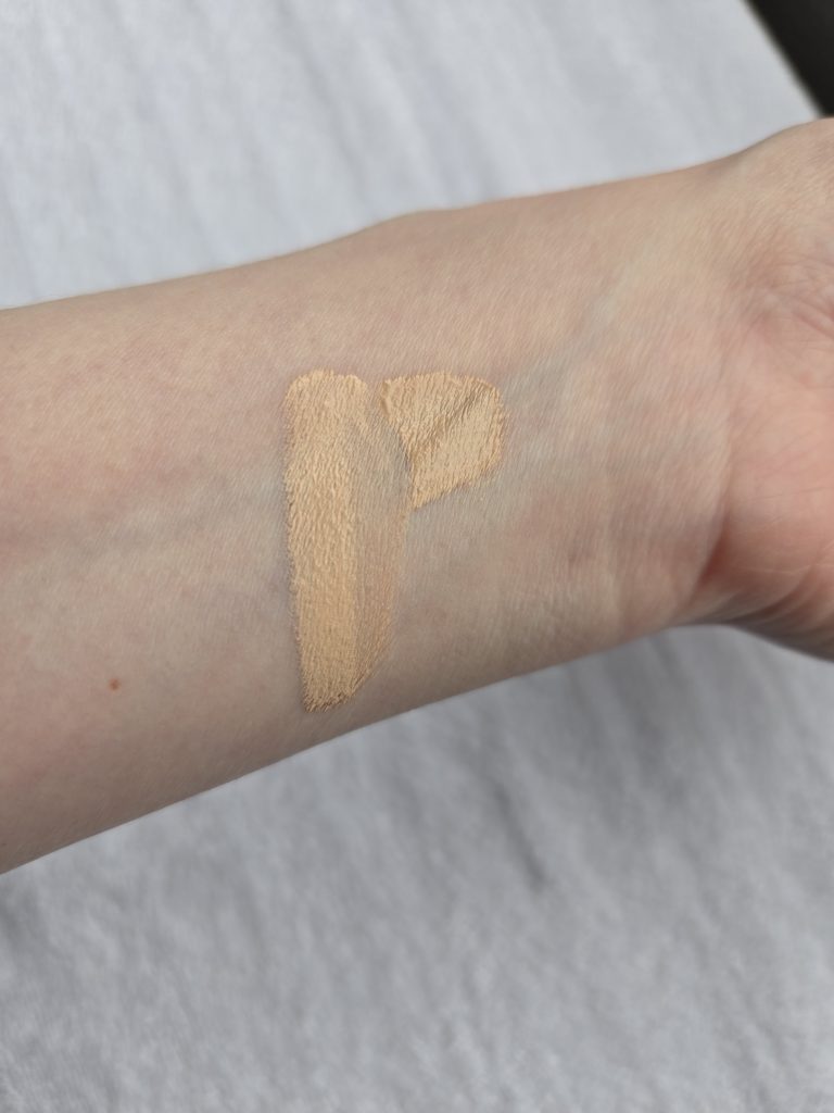concealer swatch